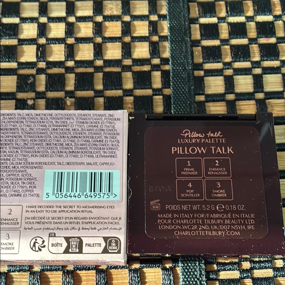 Charlotte Tilbury NIB Colour-Coded Pillow Talk Luxury Palette Eye Shadow - Picture 10 of 12